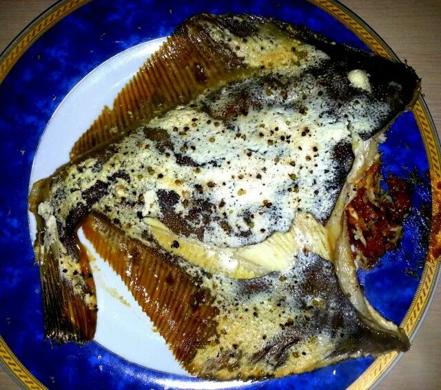 Вкусно приготовить камбалу целиком