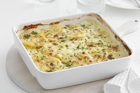 Картофельная запеканка с сыром и чесноком