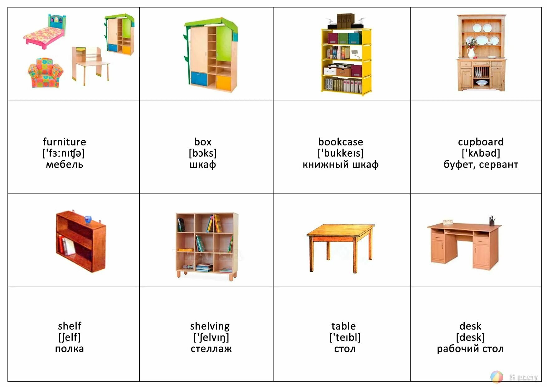 Мебель на английском карточки. Слова на английском карточки мебель. Мебель на английском для детей. Мебель по английский для детей.