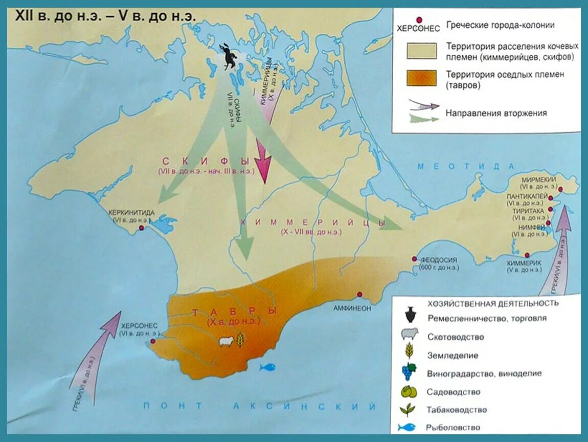 Греки колонизация Крым карта. Карта древнегреческих поселений в Крыму. Карты древнего Крыма v век до н.э. Греческие колонии в Крыму карта. Крым 10 век