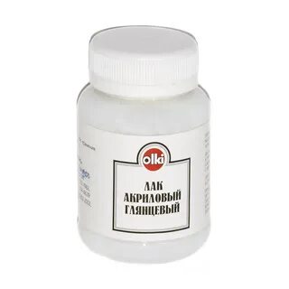 Лак акриловый можно наносить