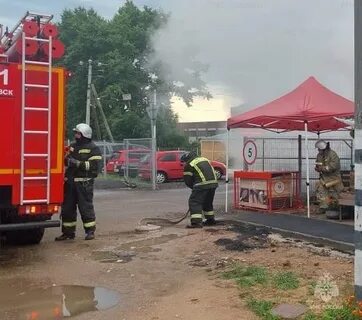 Пожар в ермолино