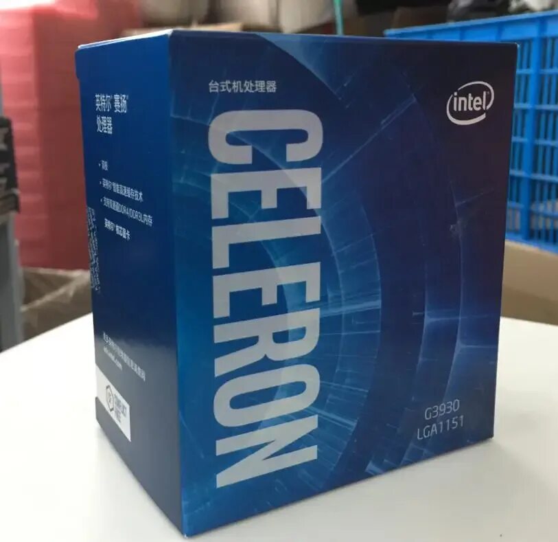 Intel celeron отзывы о процессоре. Celeron g3930. упаковка процессора.