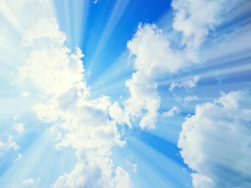 Premium Photo Blue sky with white clouds natural background, square cropping