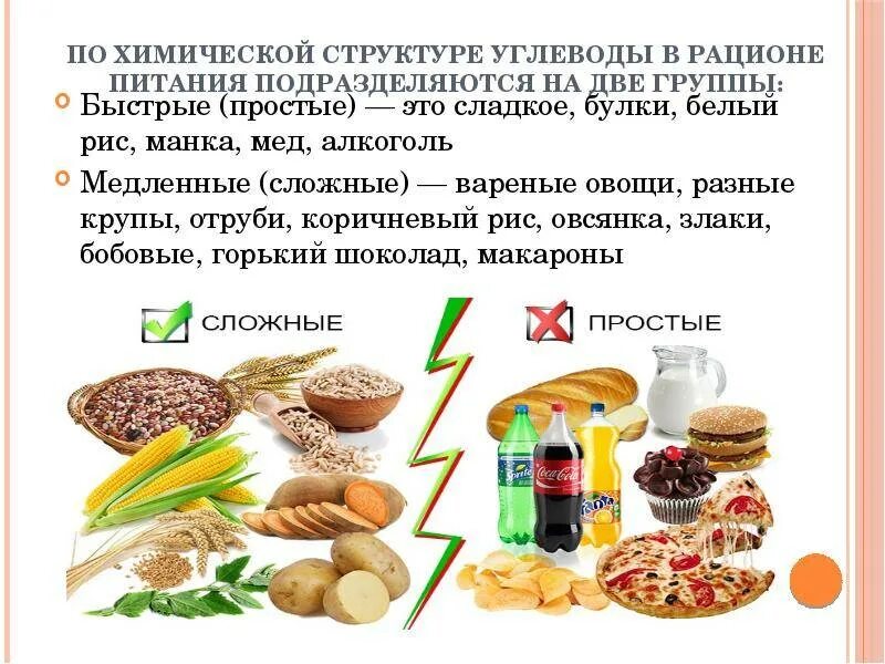 Почему нужны углеводы