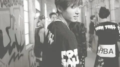 Jung kook standing