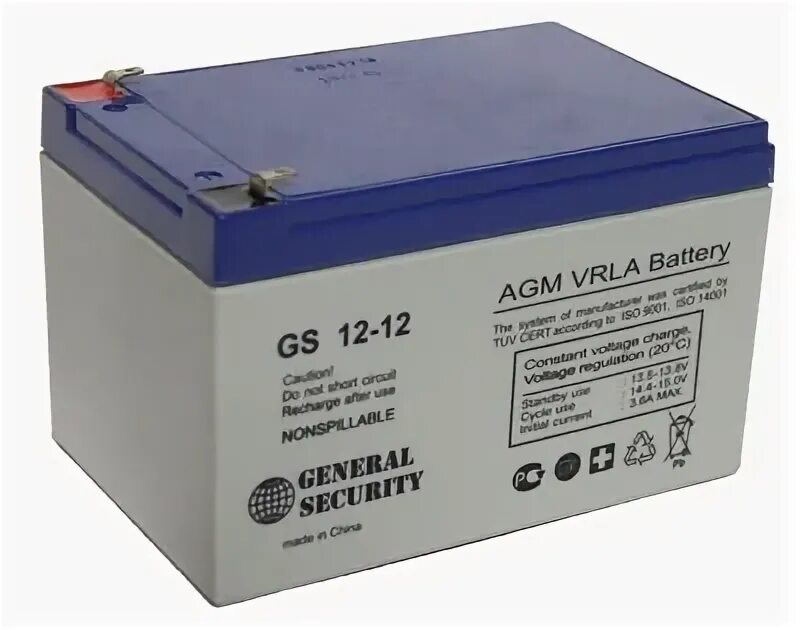 Gs 12v. Аккумуляторная батарея 12в General-121. General Security GS 18-12 12в 18ач (12v 18ah) (GSL 18-12 L (Вьетнам)). Аккумуляторная батарея General Security 12v, 18ah. АКБ GS 2,3 А/Ч, 12в (General Security).