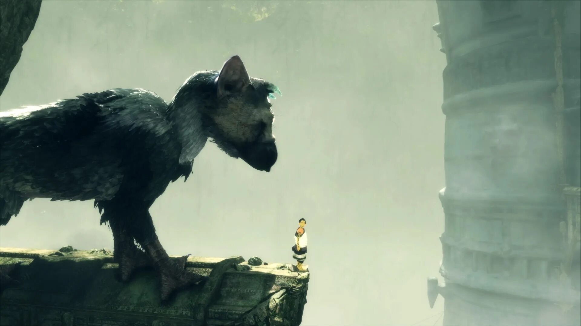 Игра the last guardian. Трико зе ласт Гардиан. Трико the last Guardian. The last Guardian мальчик.