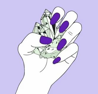 Картинка ногти нарисованные