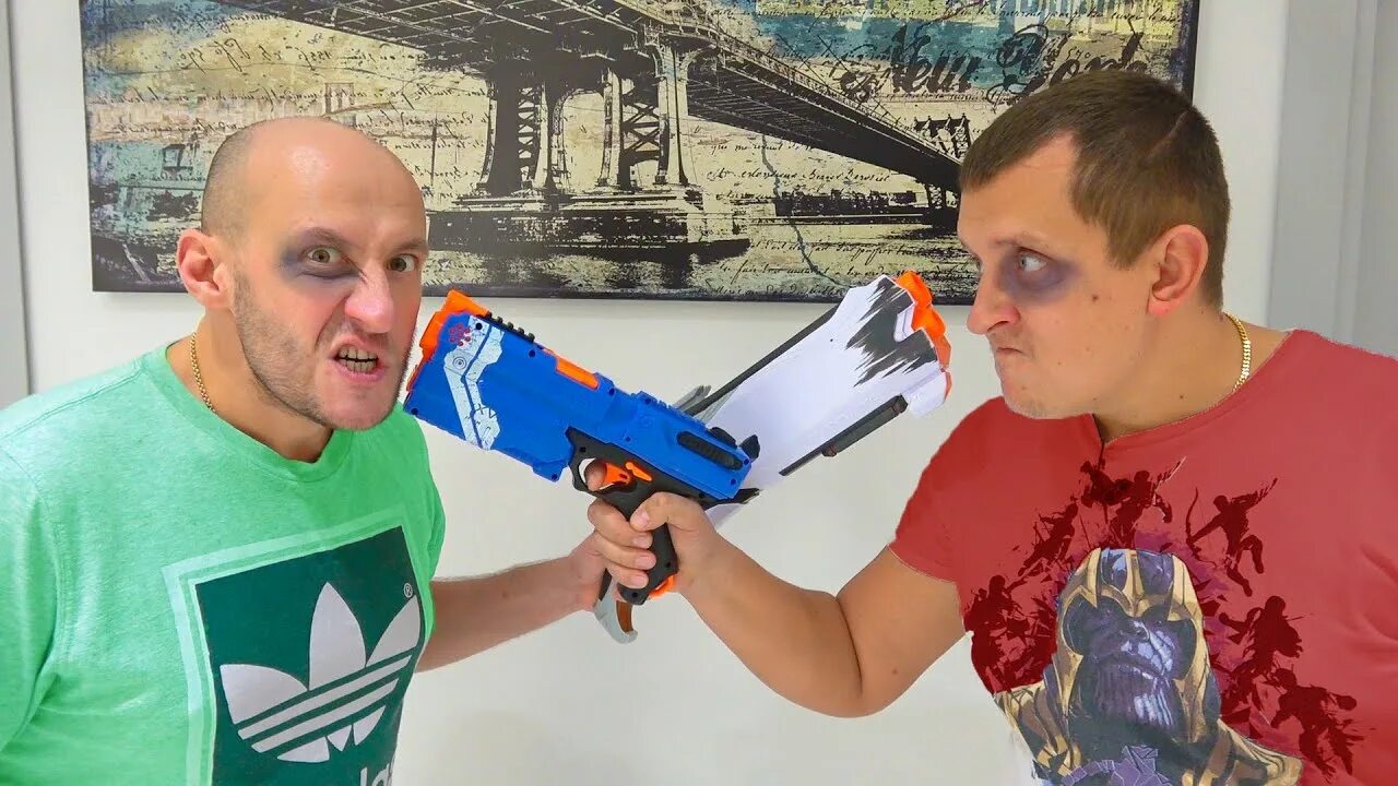 Nerf brothers лысый. Nerf brother БРОС шоу. Лысая борода БРОС шоу. Нерф канал