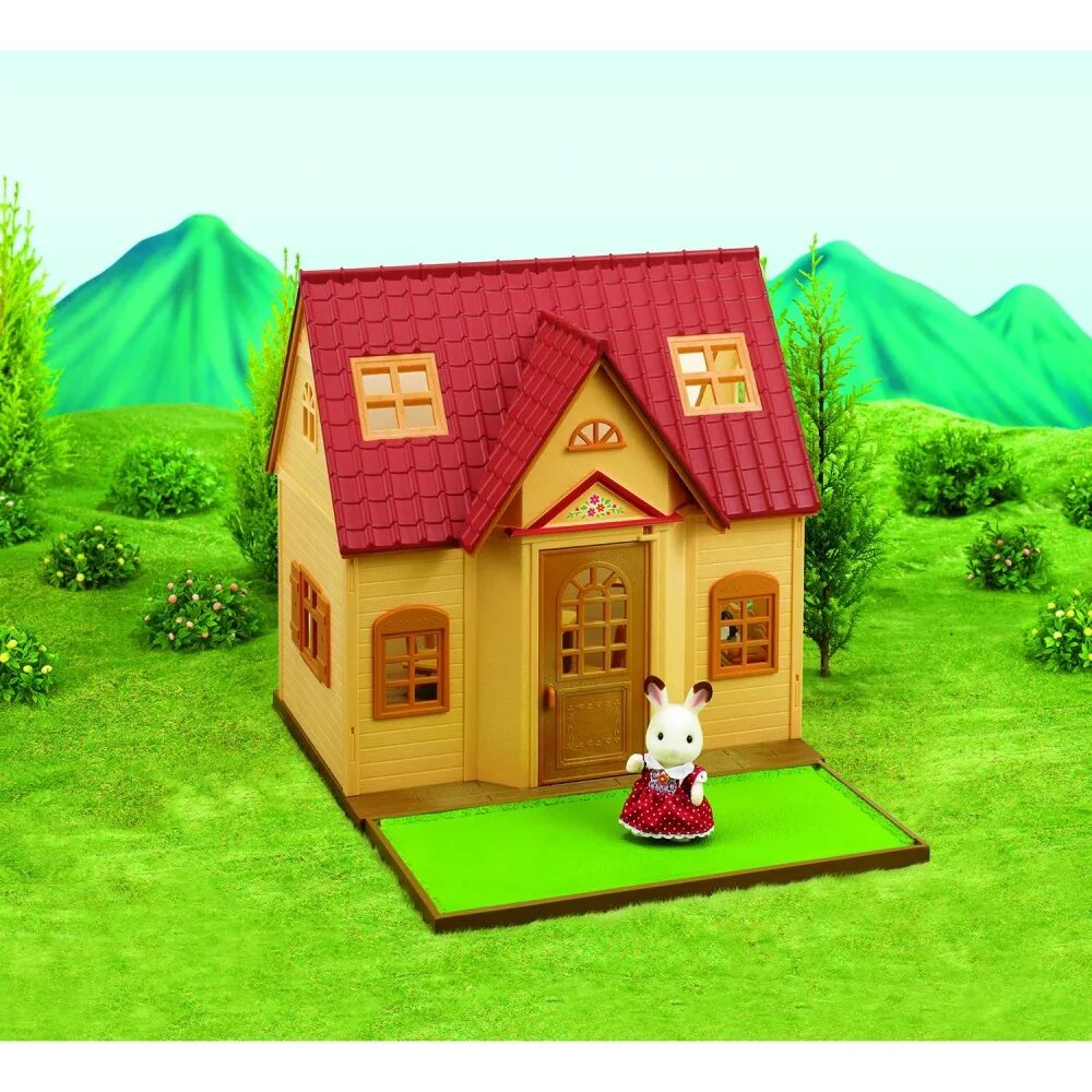 Домик с зайчиками. Сильвания фэмили домик марии. домик сильвани (sylvanian families). сильвания фэмили дом марии. сильвания фэмили уютный домик марии.