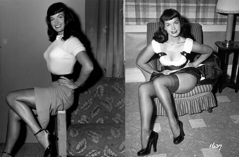 Bettie Page: Vintage photos of the "Queen of Pinups", 1950s - Rar...