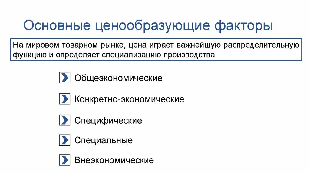 Факторы мирового рынка. Ценообразующие факторы. Важные ценообразующие факторы. К ценообразующим факторам относят. Важнейшие ценообразующие факторы.