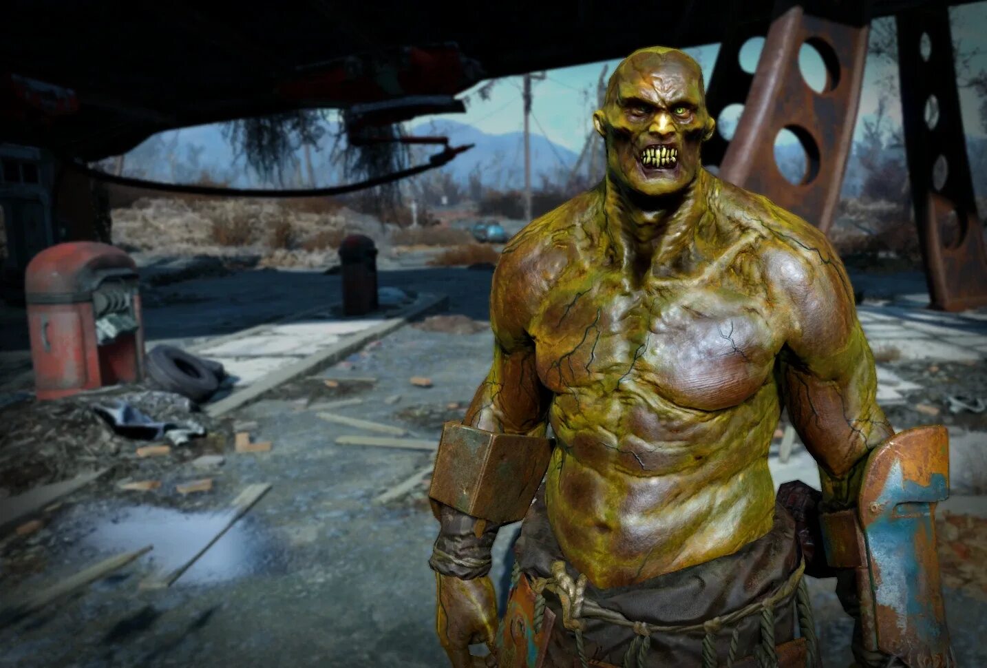 Mr.super Mutant. Скибиди мутант с пилой