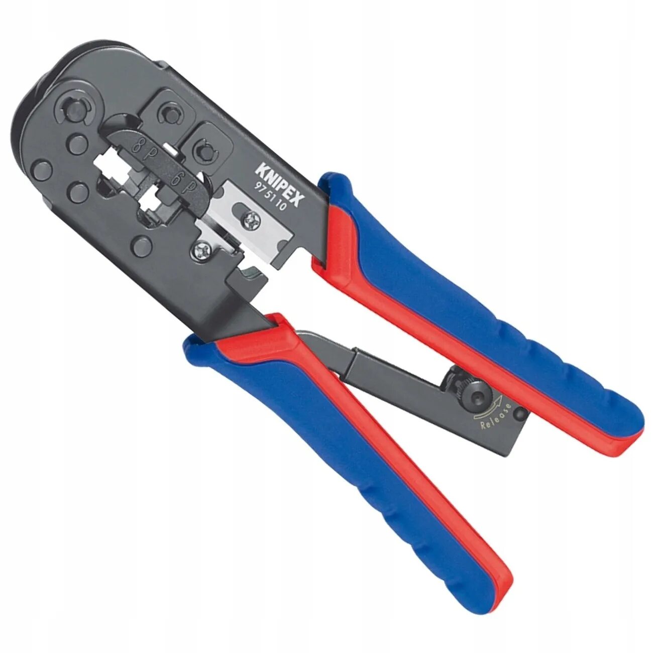 Обжимка для витой пары купить. Knipex обжимка RJ 45. Обжимка RG 45 Книпекс. Knipex rg45. Knipex KN-975110.