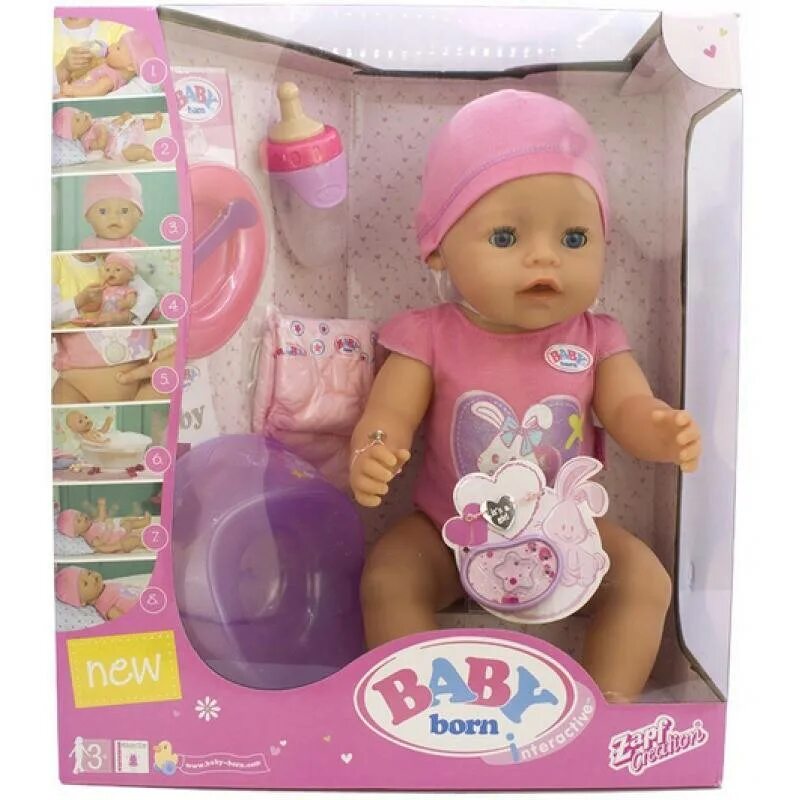 Где найти пупса. Кукла Беби Борн Zapf Creation 827086. Baby born 825013 Zapf Creation. Бэби Борн кукла в розовом. Пупс Беби Борн мальчик.