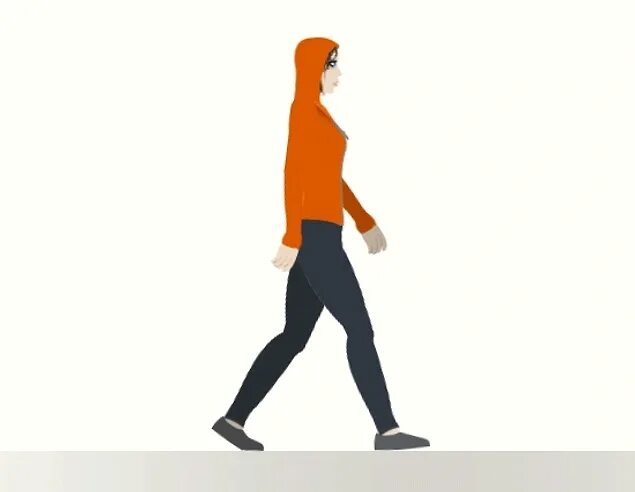 Анимация меняй. Анимация ходьбы. анимация ходьбы гиф. походка человека. ходьба человека.