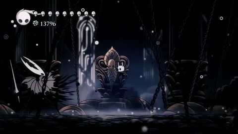 Синий камень на помосте hollow knight