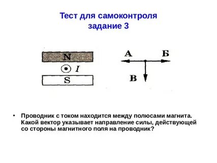 Ток в магните от какого полюса