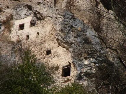 Скальный монастырь в абхазии