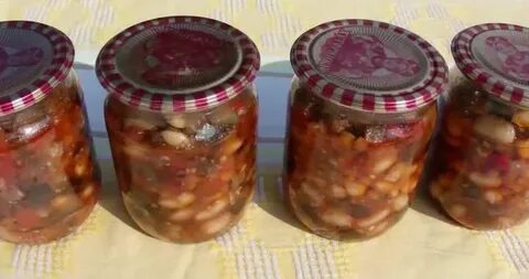 Консервируем фасоль в собственном соку