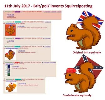 Brit/pol/ memes squirrelposting into existance : 4chan.