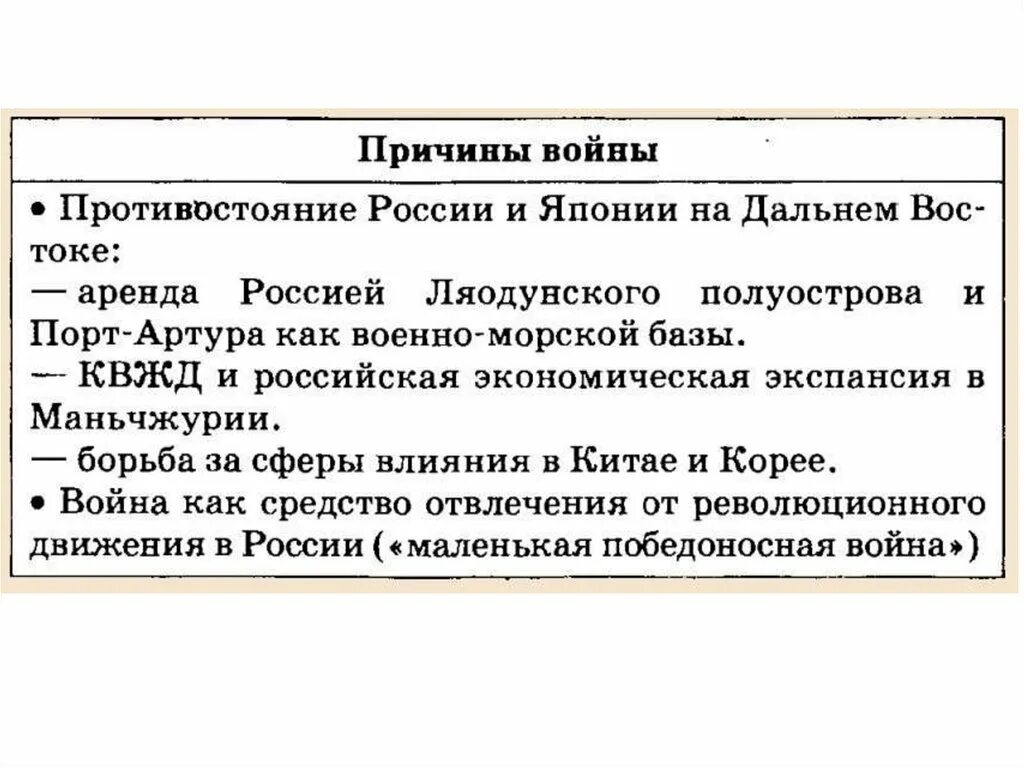 Причины русско-японской войны 1904-1905 кратко таблица. Причины войны русско японской войны 1904-1905. Причины японско русской войны 1904-1905.