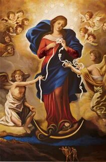 Hoy 8 de diciembre celebramos a la Virgen Desatanudos, la advocación prefer...
