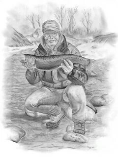 Рыбацкие рисунки