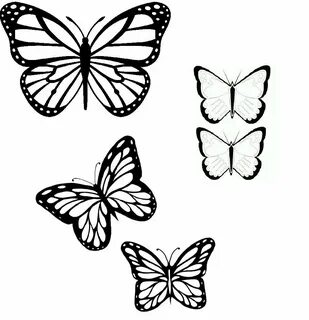 butterfly #stencil #templates #butterflystenciltemplates