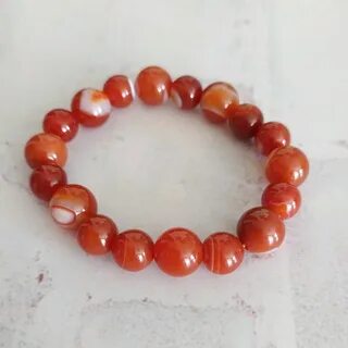 Браслет из сердолика
