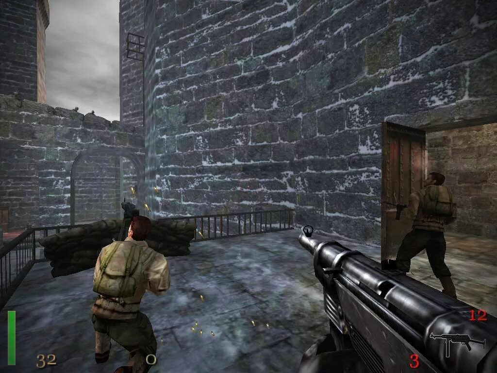 Игра где надо стрелялки. Wolfenstein игра 2001. Return to Castle Wolfenstein (2001) PC. Замок вольфенштайн 2001. Возвращение в замок вольфенштайн.