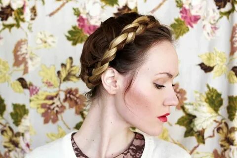 Народные прически