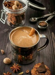 Какао утром