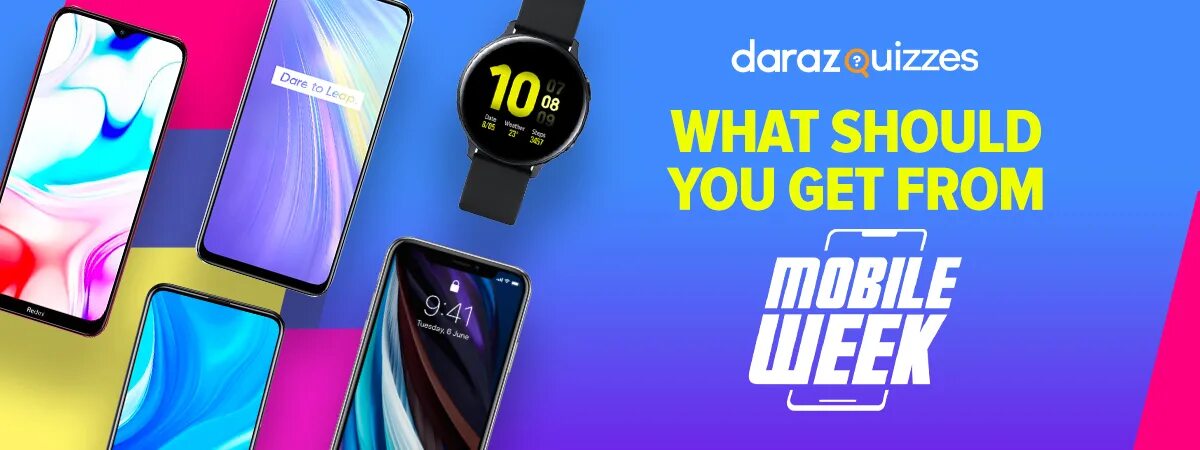 Week mobile. International week banner download.