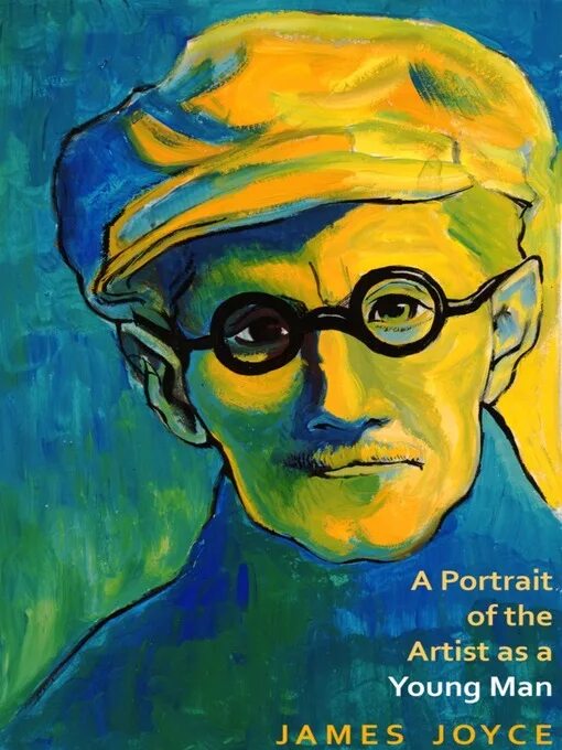 This man is young. James Joyce a portrait of an artist as a young man.