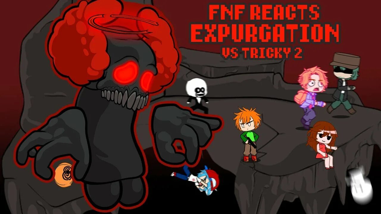 Expurgation FNF. Трикки Expurgation. Трикки ФНФ Expurgation.