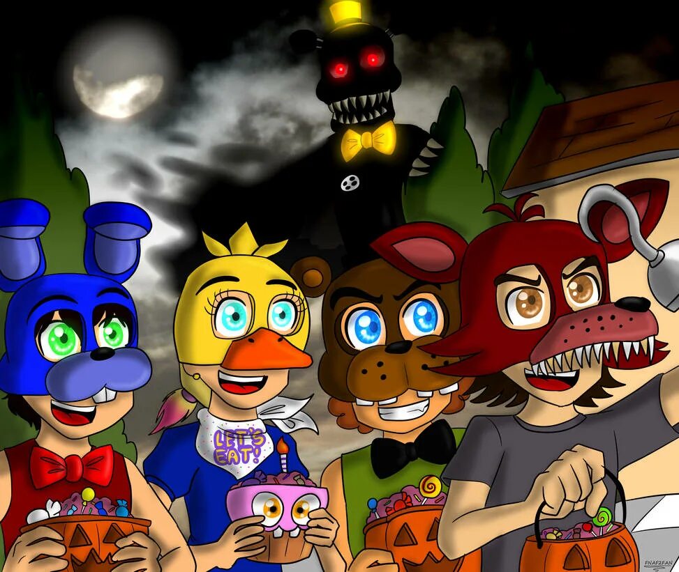 Пять ночей td хэллоуин. Фнаф хэллоуин. фнаф 2. хэллоуинский fnaf. fnaf хэллоуин.