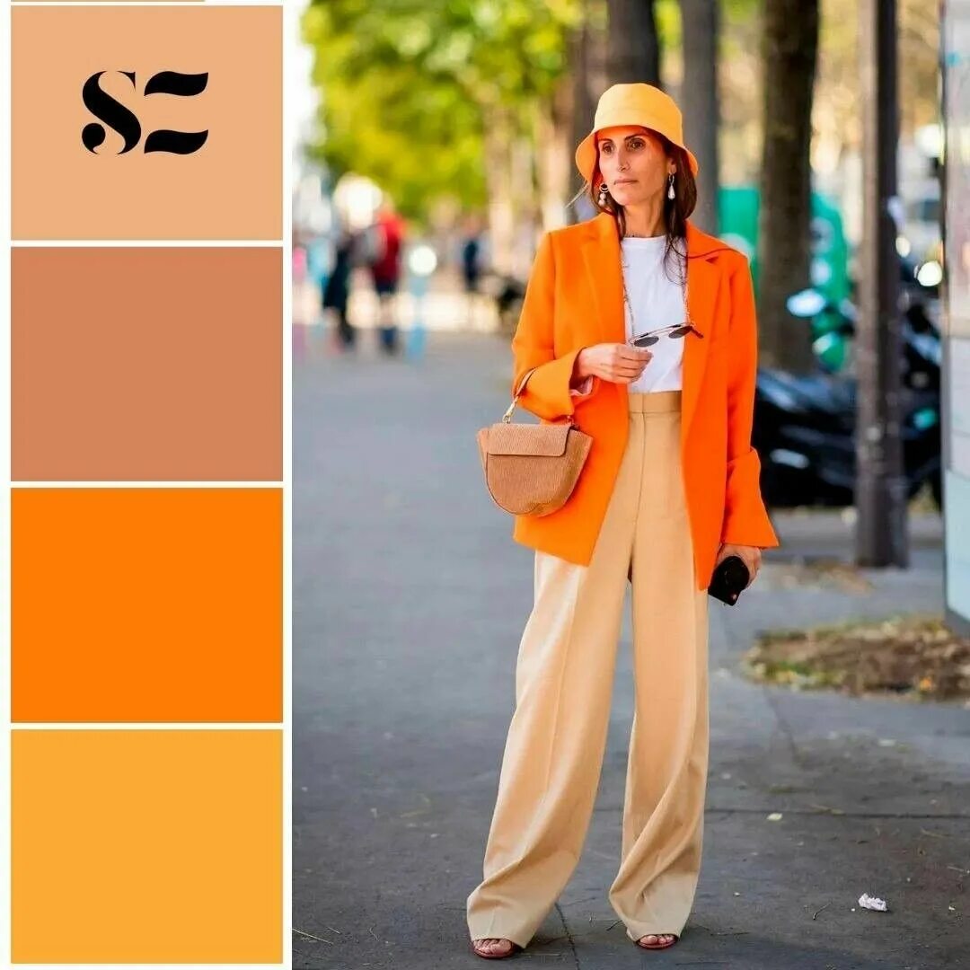 Сочетание голубого и оранжевого в одежде. Контрастное сочетание цветов в одежде. Сочетание оранжевого в одежде. Сочетание оранжевого цвета в одежде для женщин. Терракотовый сочетание.