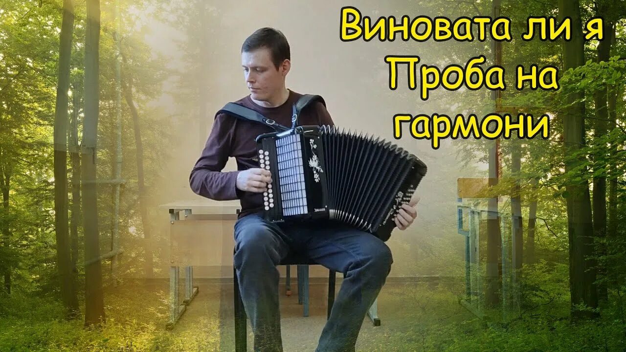 Виновата ли я на гармошке. Перебор на баяне. Игра на гармони по цифрам. Перебор на баяне. Виновата ли я на гармошке.