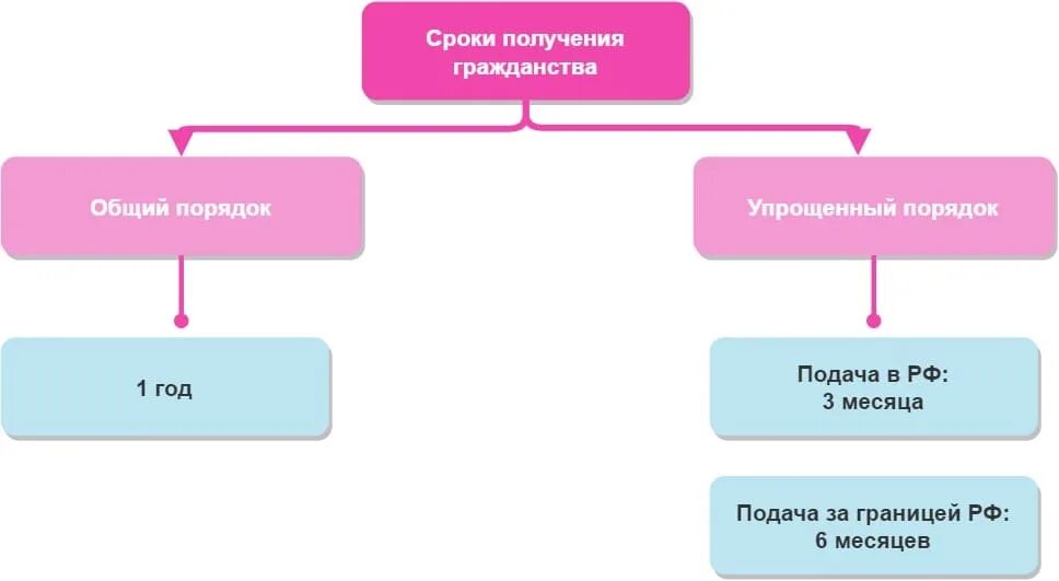 Получить гражданство супругам. Порядок получения гражданства схема. Схема способы получения гражданства. Схема получения российского гражданства. Упрощенная схема получения гражданства РФ.