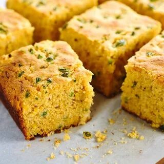 Whole Grain Jalapeno Cheddar Cornbread Recipe Jessica Gavin.