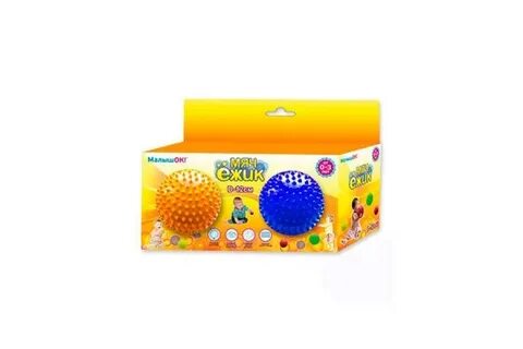 Игра массажным ежиком