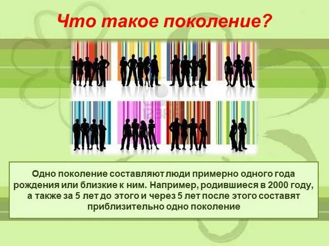 Сколько считается поколение. Поколение это в обществознании. Через поколение это как. Как считаются поколения. Как объяснить ребенку что такое поколение.