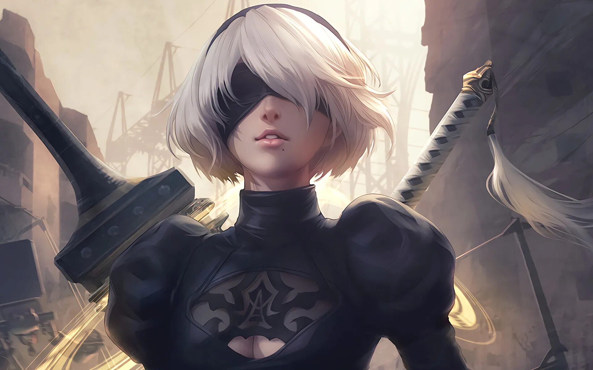2b nier. K 2 b. А2 ниер автомата. Ниер автомата 2b. Обои nier automata 3840x1080.