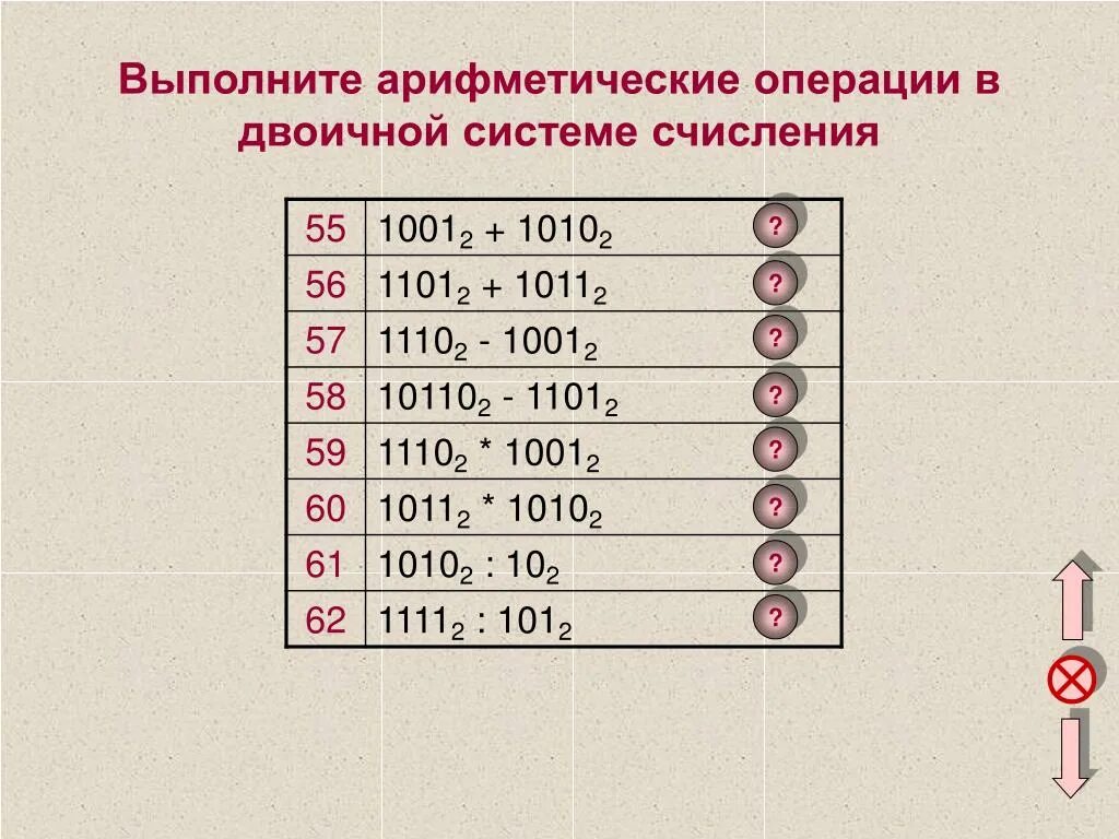 135 в десятичную систему счисления. Арифметические операции в двоичной системе счисления. Арифметические операции в десятичной системе счисления. Калькулятор двоичной системы. Арифметические операции систем в двоичной системе.