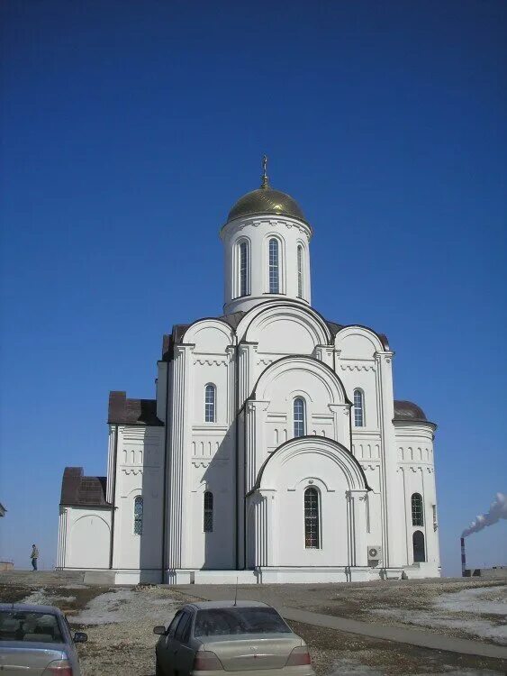 Зимний храм Св. Георгия Победоносца в Чайковском: магия зимы в фото Архитектура 