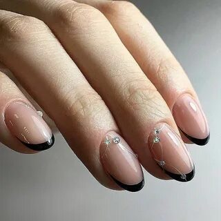 Френч на короткие овальные