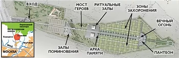 На Федеральном военном мемориальном кладбище в Мытищах руководство и ветераны ар