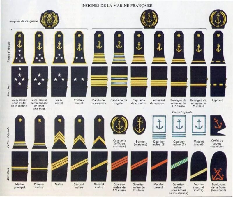 Французские погоны. Знаки различия ВМФ Франции. Воинские звания ВМС Франции. Погоны и звания военно морского флота. Погоны ВМФ Франции.